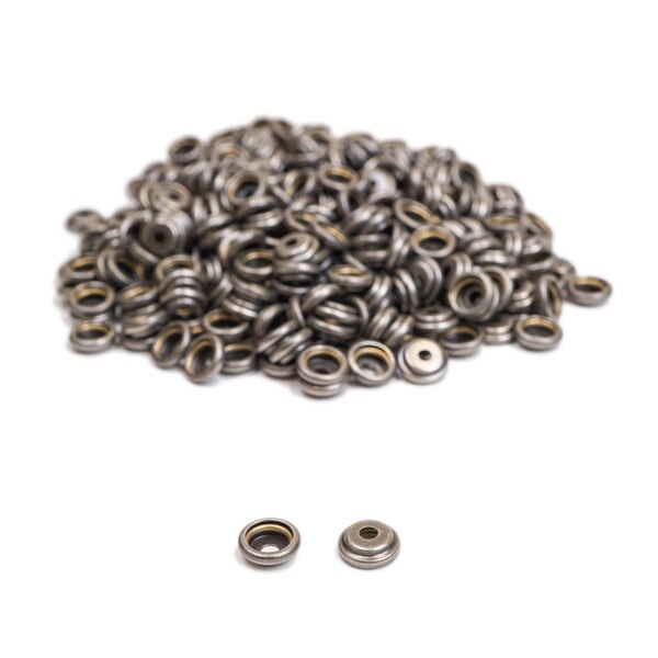 LTSP.Antique Nickel.Socket.100pk.01.jpg Line 20 Snap Parts Image